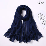 Fashion Cotton Viscose Scarf: Soft Unisex Accessory