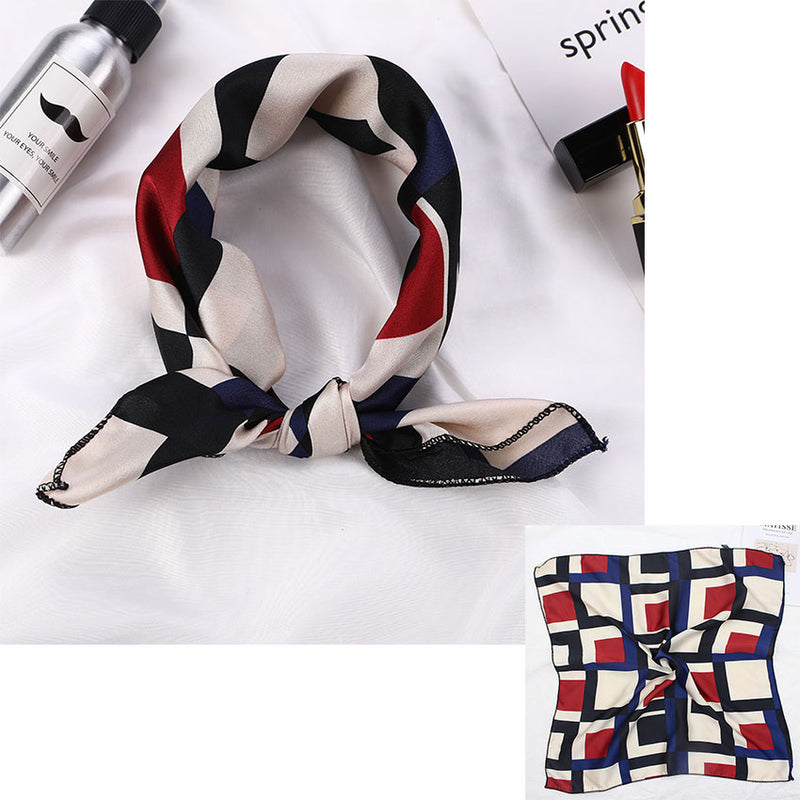 Fashion Silk Square Scarf: Chic Accessories