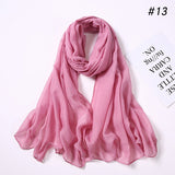 Fashion Cotton Viscose Scarf: Soft Unisex Accessory