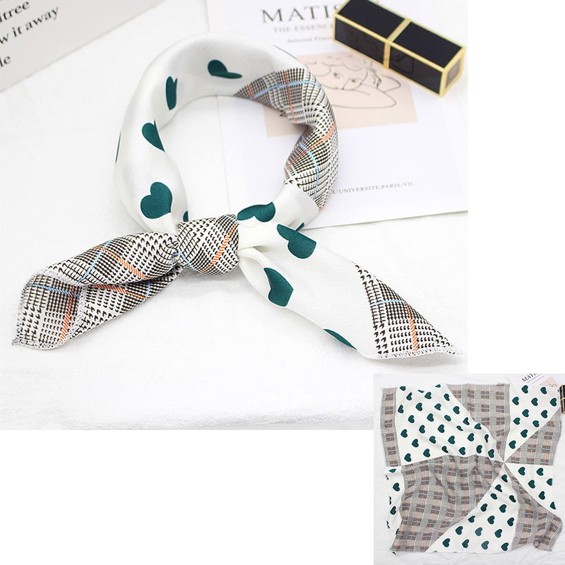 Fashion Silk Square Scarf: Chic Accessories