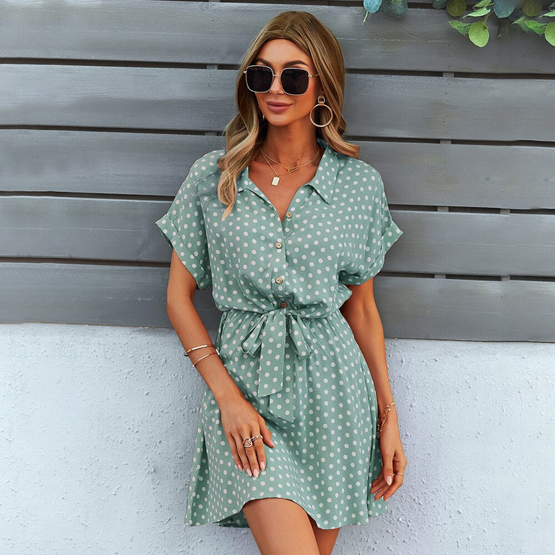 Vintage Polka Dot Summer Dress