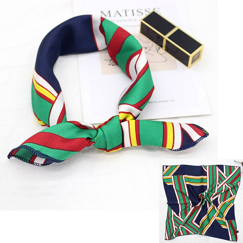 Fashion Silk Square Scarf: Chic Accessories