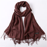 Cashmere Hijab Scarf: Winter Elegance for Women