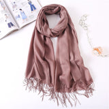 Cashmere Hijab Scarf: Winter Elegance for Women