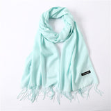 Cashmere Hijab Scarf: Winter Elegance for Women