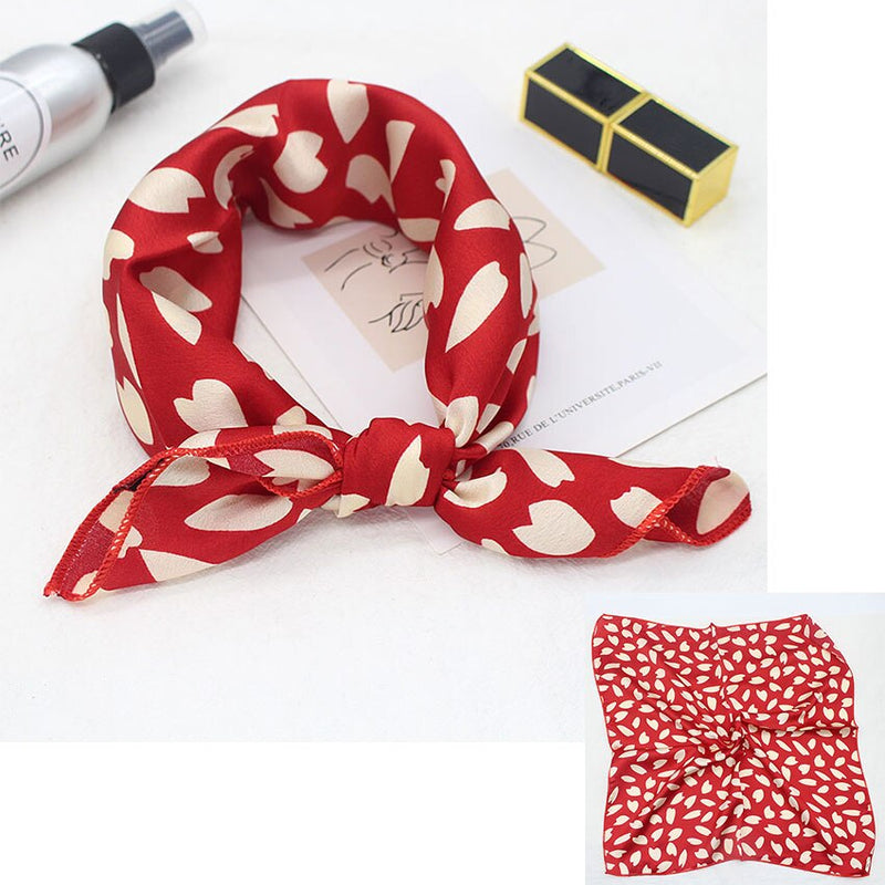 Fashion Silk Square Scarf: Chic Accessories