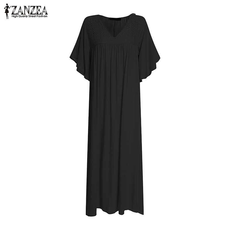 Lace Crochet Maxi Dress - ZANZEA 2023