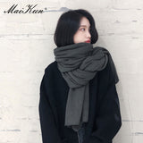 Maikun Warm Imitation Cashmere Scarf: Cozy Elegance