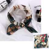 Fashion Silk Square Scarf: Chic Accessories