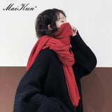 Maikun Warm Imitation Cashmere Scarf: Cozy Elegance