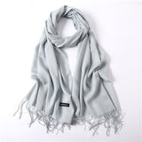 Cashmere Hijab Scarf: Winter Elegance for Women