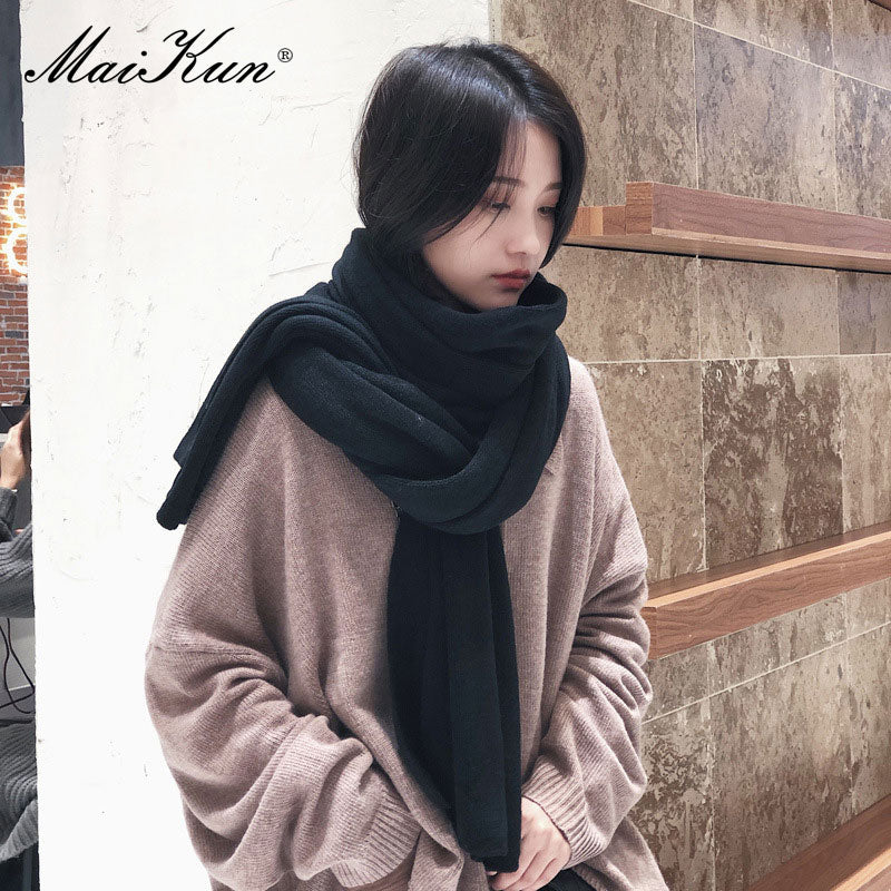 Maikun Warm Imitation Cashmere Scarf: Cozy Elegance