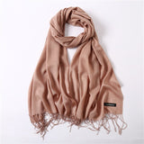 Cashmere Hijab Scarf: Winter Elegance for Women