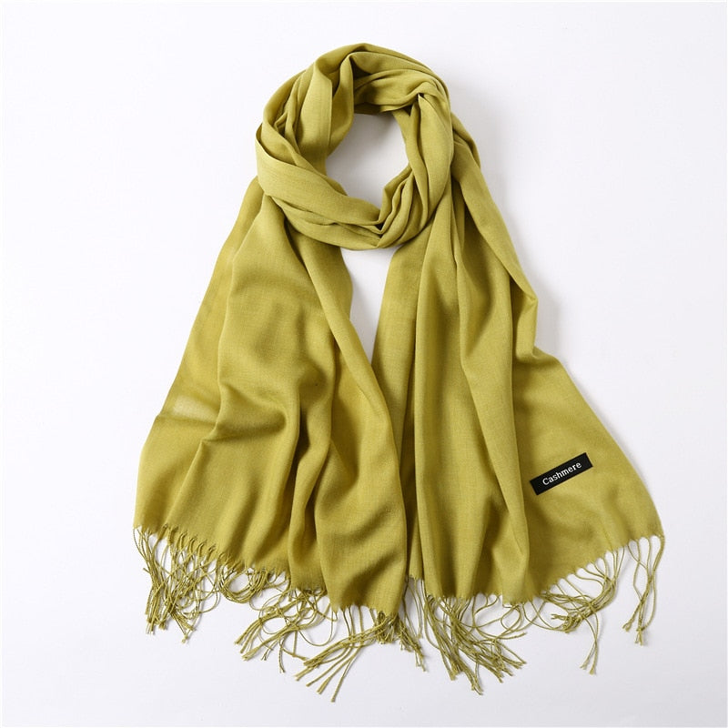 Cashmere Hijab Scarf: Winter Elegance for Women