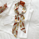 Fruit Print Satin Headband: Stylish Hair Accessory