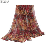 Balinese Cotton-Linen Scarf: Spring-Autumn Fashion