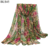 Balinese Cotton-Linen Scarf: Spring-Autumn Fashion