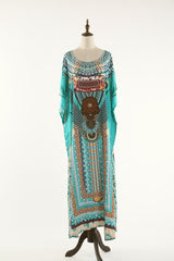 Kaftan Dress Plus Size Beach Party Casual Dress