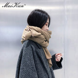 Maikun Warm Imitation Cashmere Scarf: Cozy Elegance