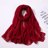 Fashion Cotton Viscose Scarf: Soft Unisex Accessory