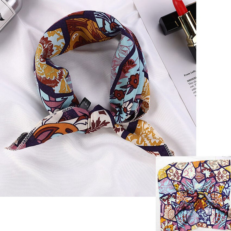 Fashion Silk Square Scarf: Chic Accessories