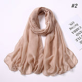 Fashion Cotton Viscose Scarf: Soft Unisex Accessory