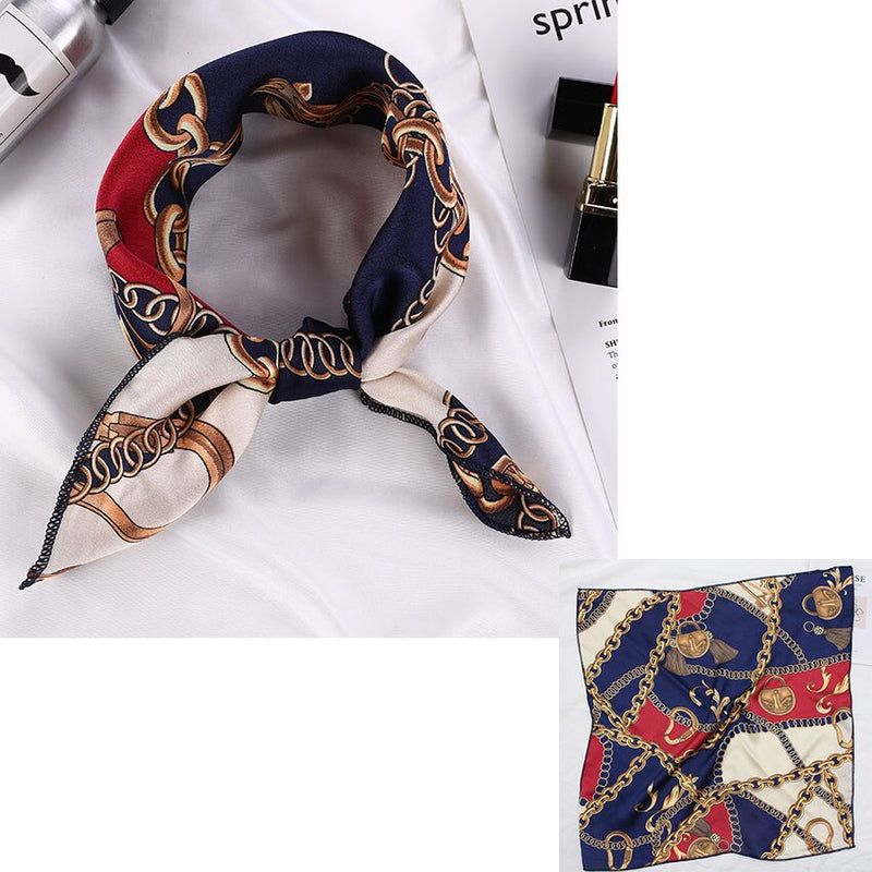 Fashion Silk Square Scarf: Chic Accessories