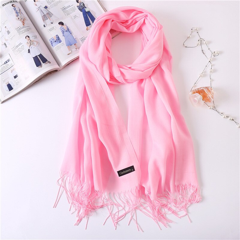 Cashmere Hijab Scarf: Winter Elegance for Women