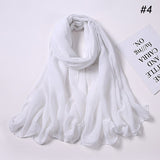 Fashion Cotton Viscose Scarf: Soft Unisex Accessory