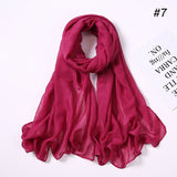 Fashion Cotton Viscose Scarf: Soft Unisex Accessory