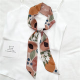 Fruit Print Satin Headband: Stylish Hair Accessory