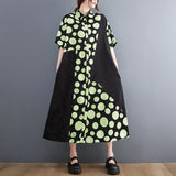 Chiffon Polka Dot Summer Dress - Casual Chic