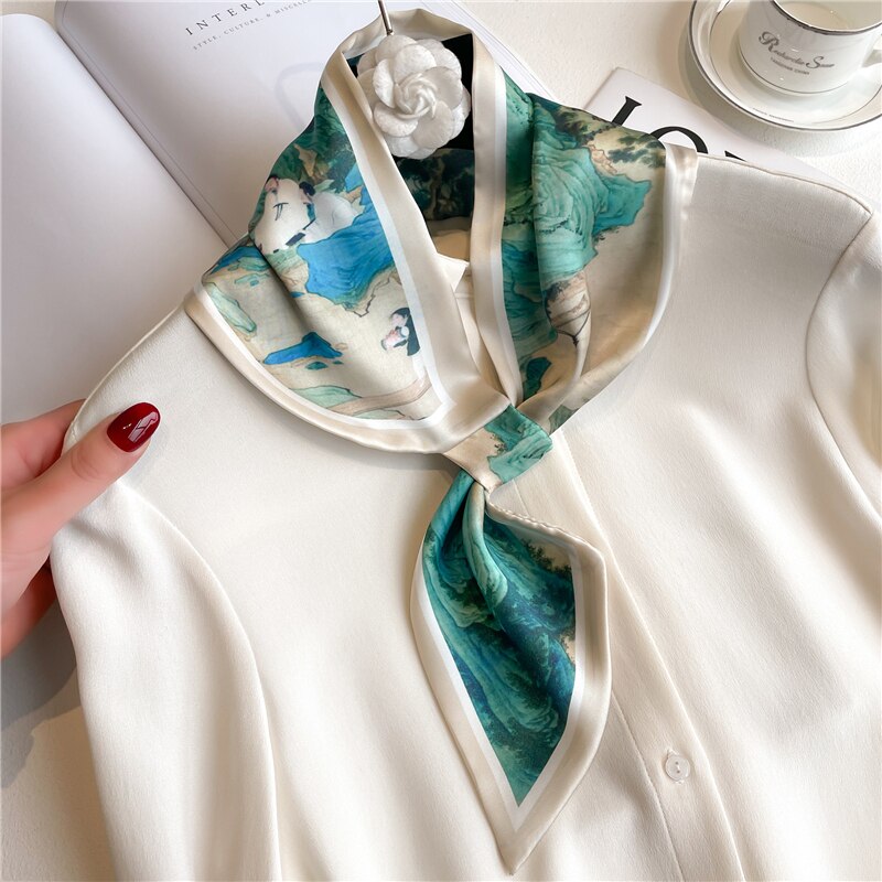 Luxury Silk Scarf: Elegance and Versatility