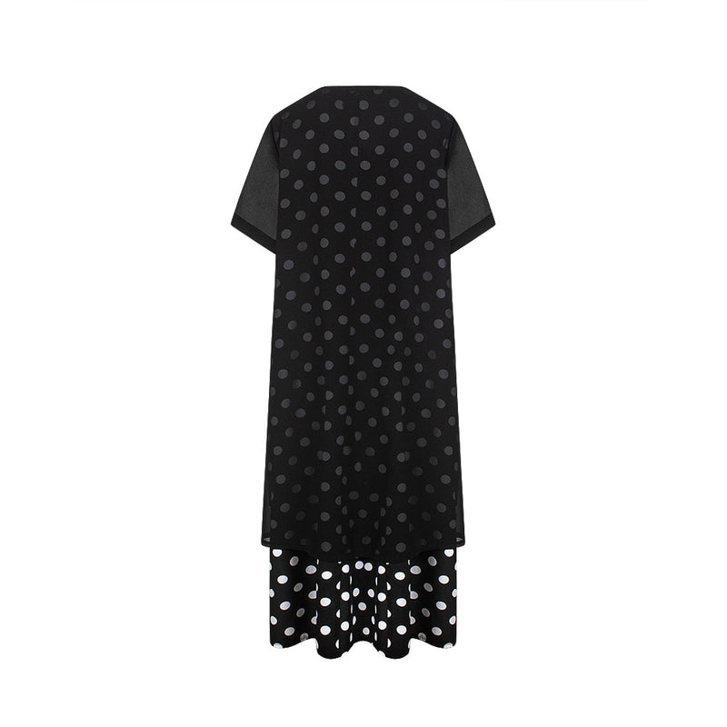 Abaya Boho Dress Elegant Luxury Polka Dot