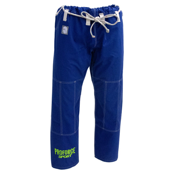 ProForce Sport™ Ripstop BJJ Pant w/ Neon Green logo