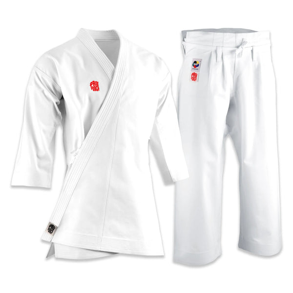 ProForce® 13 oz. WKF Approved Diamond Kata Gi (Traditional Drawstring) - 100% Brushed Cotton