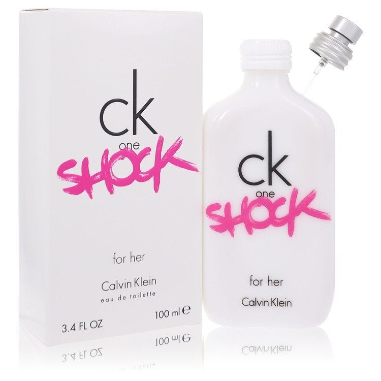 CK One Shock by Calvin Klein Eau De Toilette Spray 3.4 oz (Women)