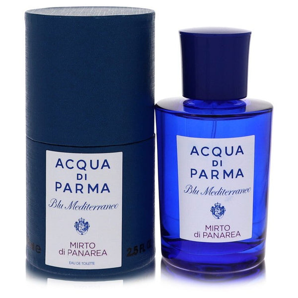 Blu Mediterraneo Mirto Di Panarea by Acqua Di Parma Eau De Toilette Spray (Unisex) 2.5 oz (Women)