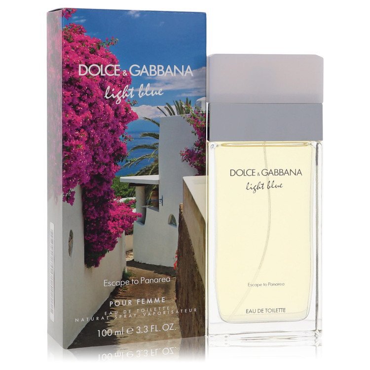 Light Blue Escape to Panarea by Dolce & Gabbana Eau De Toilette Spray 3.3 oz (Women)