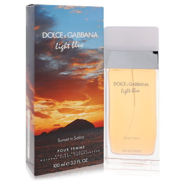 Light Blue Sunset in Salina by Dolce & Gabbana Eau De Toilette Spray 3.4 oz (Women)