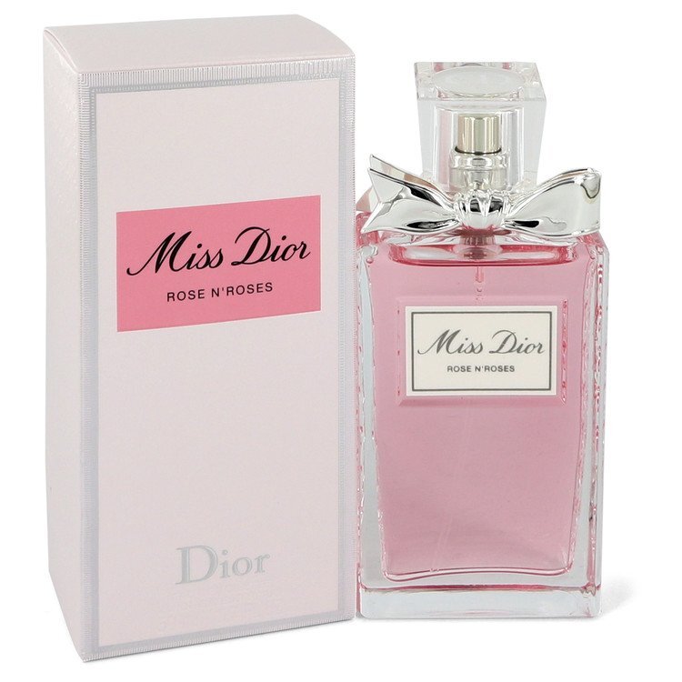 Miss Dior Rose N'Roses by Christian Dior Eau De Toilette Spray 1.7 oz (Women)