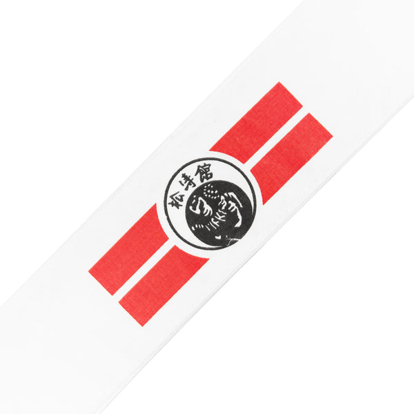 Tie-On Headband - White Shotokan