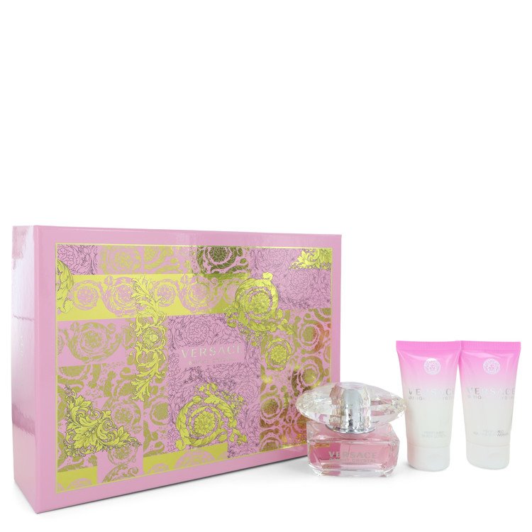 Bright Crystal Gift Set - 1.7 oz Eau De Toilette Spray + 1.7 oz Body Lotion + 1.7 oz Shower Gel