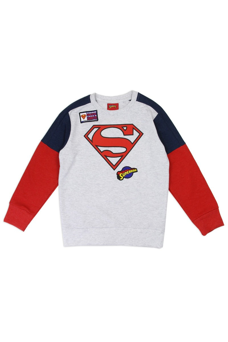 Boys superman 2-4t sweatshirt