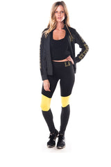 Ladies fashion plus size los angeles logo active 2 pcs set outfit