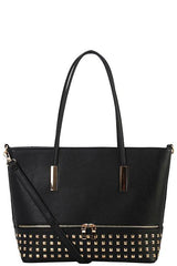 Designer Studded Tote Bag