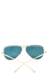 Fashion Pink Purple Aviator Sunglasses