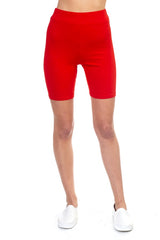 Stripe Band Top & Biker Shorts Set