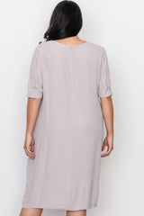 Plus Size Contemporary Midi Dress