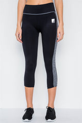 Contrast Stripe Active Sporty Leggings